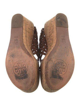 Tory Burch Leather Slingback Sandals