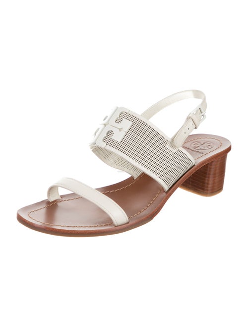 Tory Burch Leather Slingback Sandals