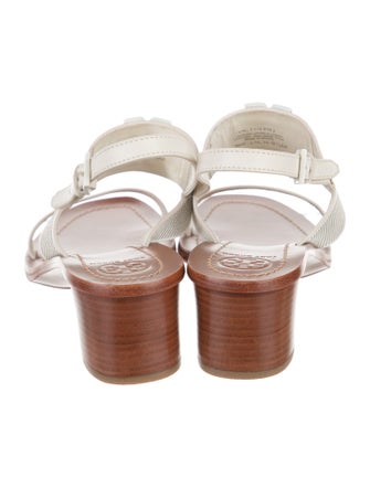 Tory Burch Leather Slingback Sandals