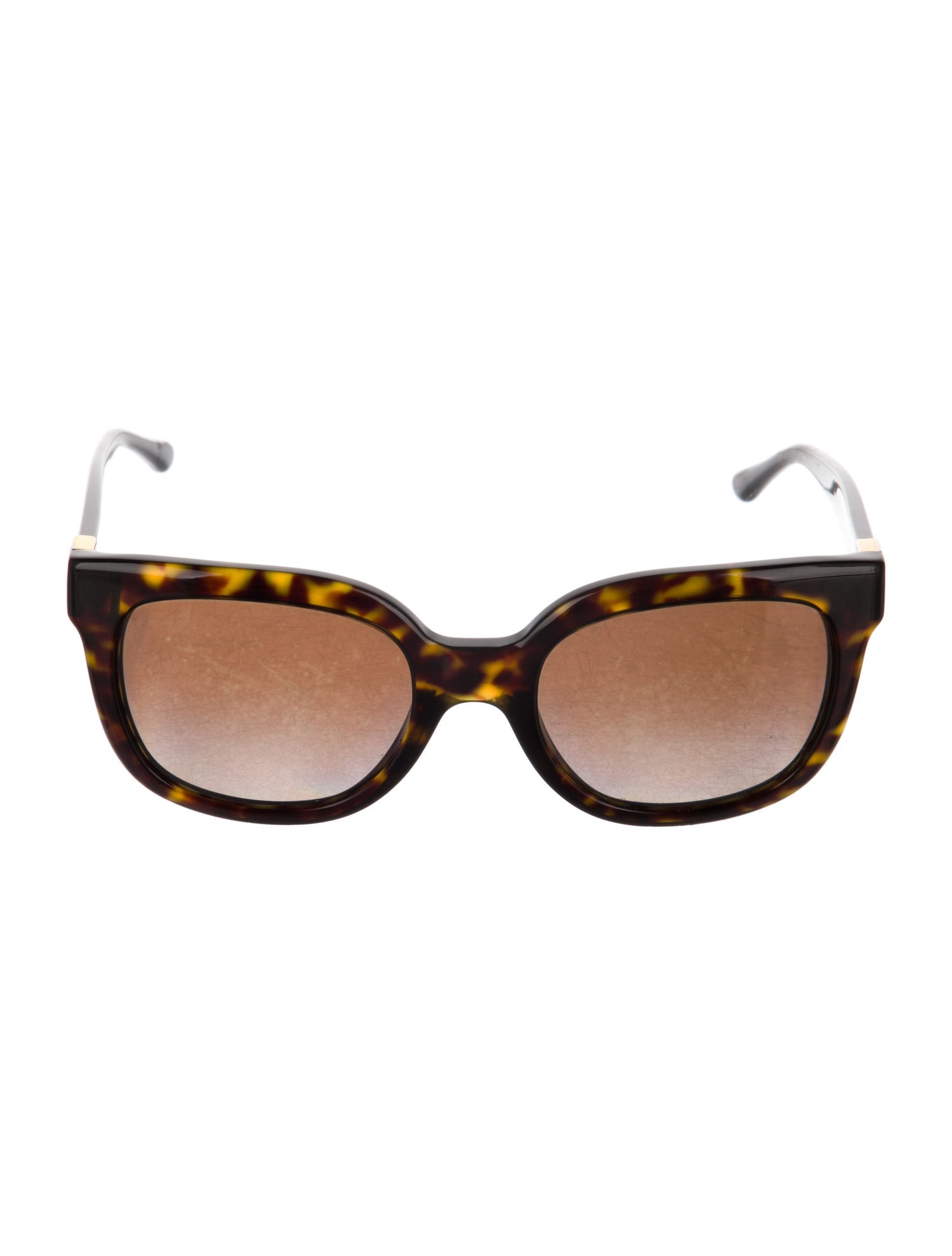 Tory Burch Square Gradient Sunglasses