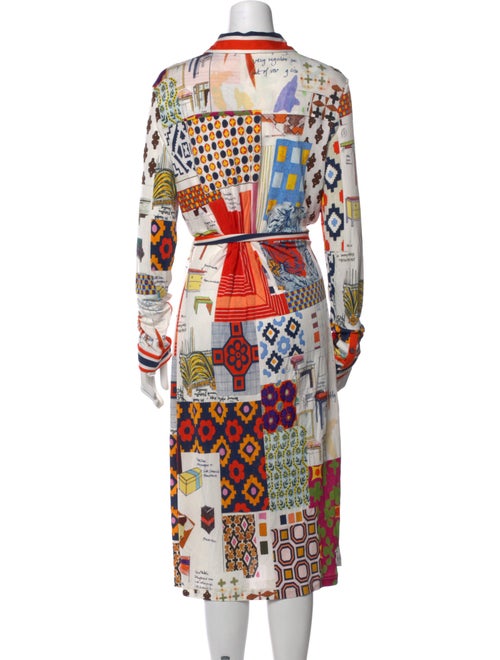 Tory Burch Printed Midi Length Dress