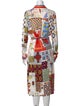 Tory Burch Printed Midi Length Dress