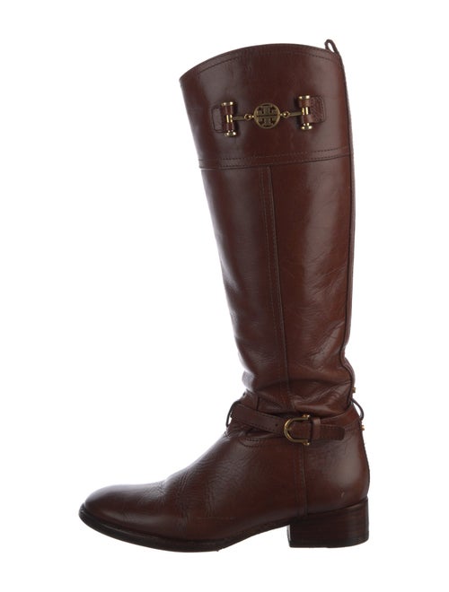Tory Burch Leather Riding Boots