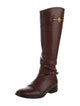 Tory Burch Leather Riding Boots