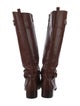 Tory Burch Leather Riding Boots