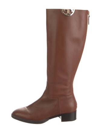 Tory Burch Leather Riding Boots