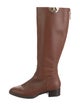 Tory Burch Leather Riding Boots