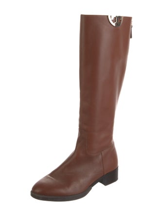 Tory Burch Leather Riding Boots