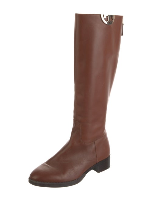 Tory Burch Leather Riding Boots