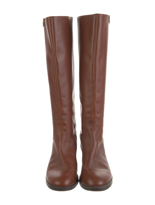 Tory Burch Leather Riding Boots