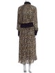 Tory Burch Printed Long Dress