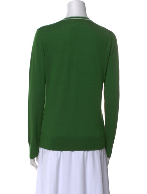 Tory Burch Merino Wool V-Neck Sweater