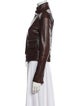 Tory Burch Leather Biker Jacket