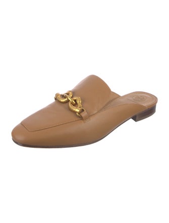 Tory Burch Leather Mules