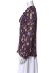 Tory Burch Silk Printed Blouse