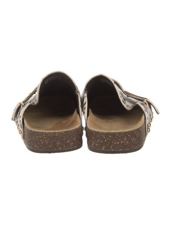 Tory Burch Ponyhair Animal Print Mules