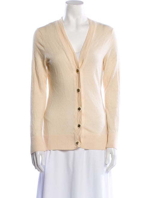 Tory Burch Merino Wool V-Neck Sweater