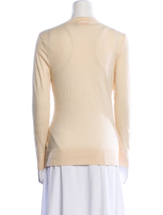 Tory Burch Merino Wool V-Neck Sweater