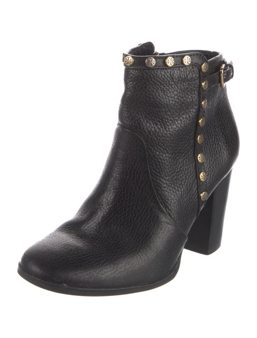Tory Burch Leather Studded Accents Boots