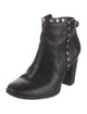 Tory Burch Leather Studded Accents Boots