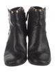 Tory Burch Leather Studded Accents Boots