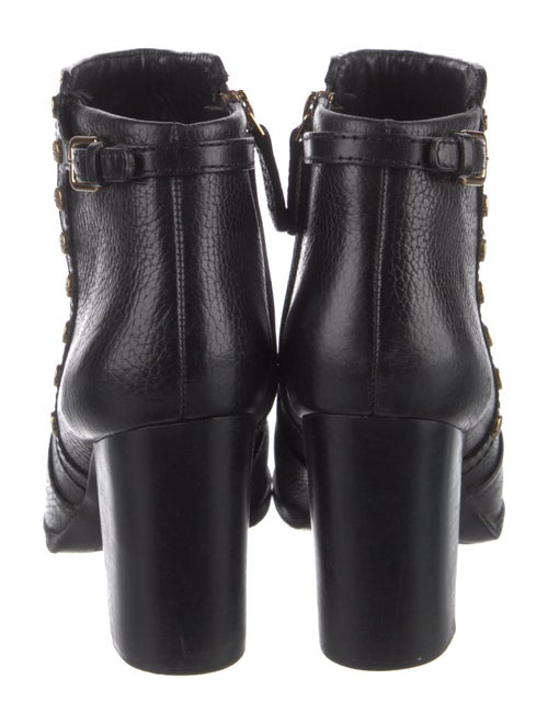 Tory Burch Leather Studded Accents Boots