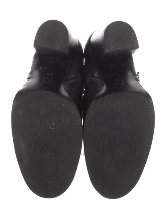 Tory Burch Leather Studded Accents Boots