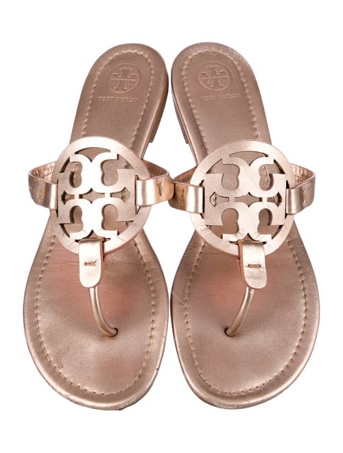 Tory Burch Leather Slides