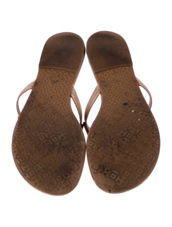 Tory Burch Leather Slides