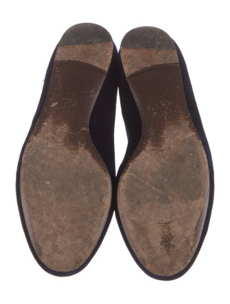 Tory Burch Velvet Sequin Embellishments Loafers