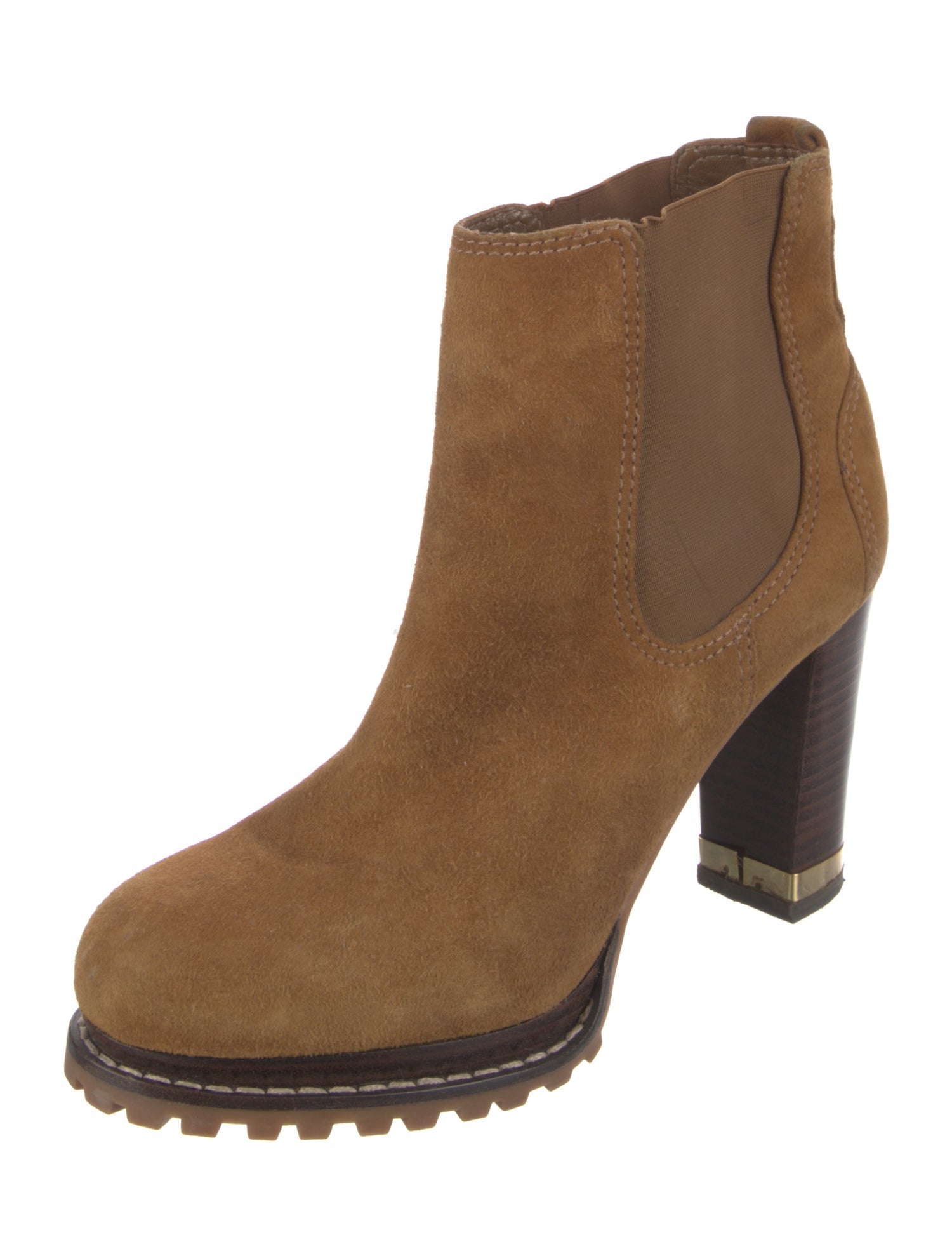 Tory Burch Suede Chelsea Boots