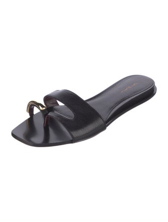 Tory Burch Leather Slides