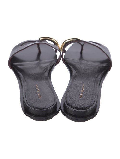 Tory Burch Leather Slides