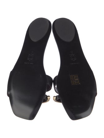 Tory Burch Leather Slides
