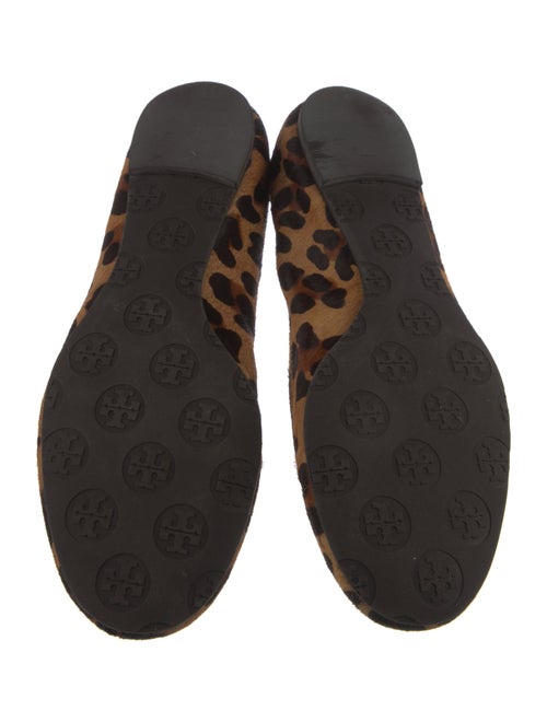 Tory Burch Ponyhair Animal Print Ballet Flats