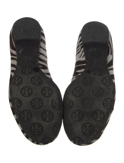 Tory Burch Ponyhair Animal Print Ballet Flats