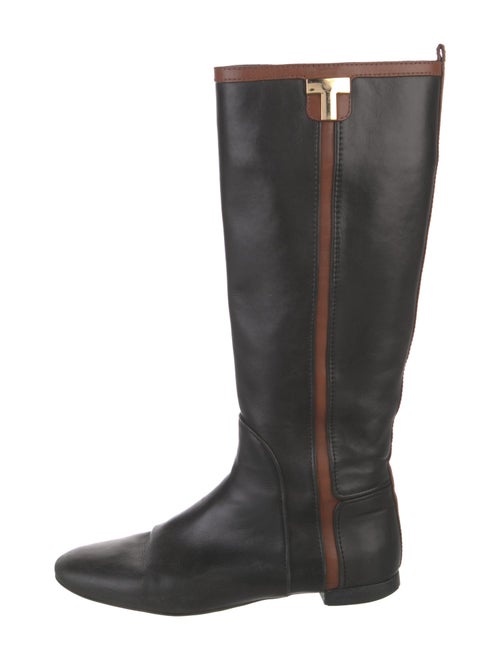 Tory Burch Leather Riding Boots