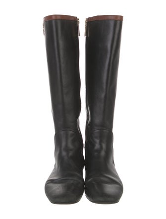 Tory Burch Leather Riding Boots
