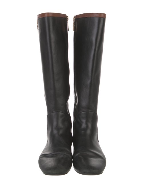 Tory Burch Leather Riding Boots