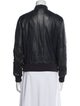 Tory Burch Leather Bomber Jacket
