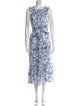 Tory Burch Linen Long Dress