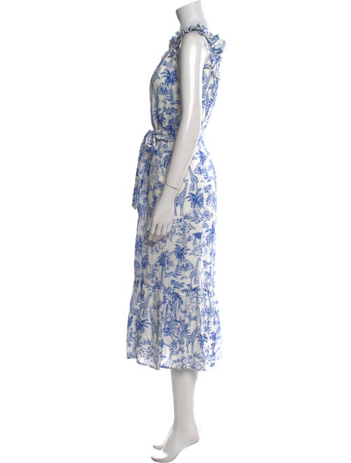Tory Burch Linen Long Dress
