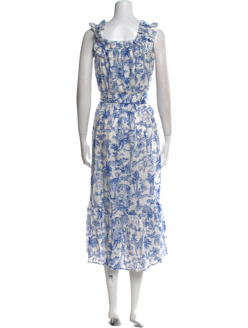 Tory Burch Linen Long Dress
