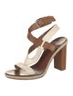 Tory Burch Leather Slingback Sandals