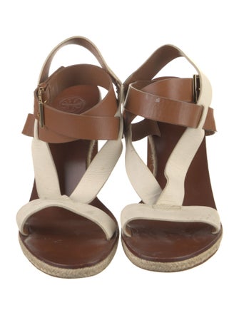 Tory Burch Leather Slingback Sandals