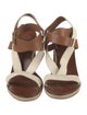 Tory Burch Leather Slingback Sandals
