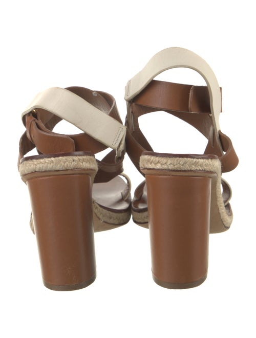 Tory Burch Leather Slingback Sandals