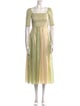 Tory Burch Silk Midi Length Dress