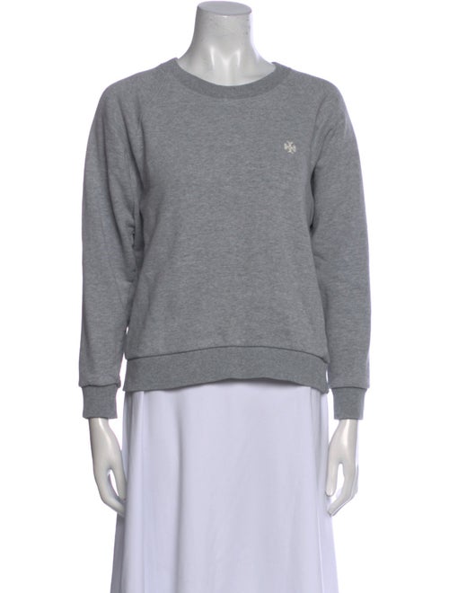 Tory Burch Crew Neck Long Sleeve Sweatshirt