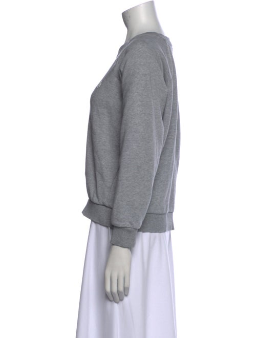 Tory Burch Crew Neck Long Sleeve Sweatshirt